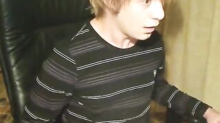 Emotional Teen Jerks Off On Cam - Exclusive Interview & Masturbation Session