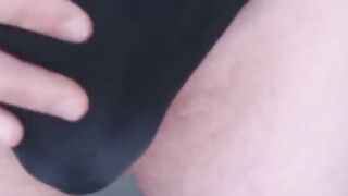 Big-Dick Daddy's Boy Fucks Himself In His Own Bed With A Huge Load Of Hot Jizz
