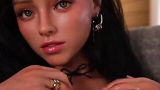 Close-up Face Study of German Pornstar GiNa Linn - HD