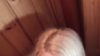Blondie Babe Leone Korina Gets Fucked In The Locker Room - Hot Blowjob & Hardcore Sex