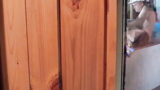 Blondie Babe Leone Korina Gets Fucked In The Locker Room - Hot Blowjob & Hardcore Sex