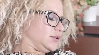 Angel Diamond's Nylon Fetish - Glasses-Wearing Milf Gets Kinked Out