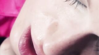 SweetCat's Pink Pantie Fetish - Nylon Footjob & Stocking Blow Job