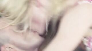 SweetCat's Pink Pantie Fetish - Nylon Footjob & Stocking Blow Job