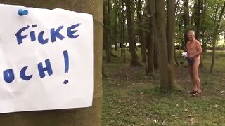 Teen Forest Adventure - Skinny Teen Offers Free Sex in Woods