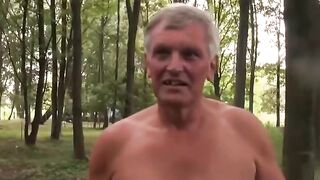 Teen Forest Adventure - Skinny Teen Offers Free Sex in Woods