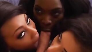 Petite-AnaFoxxxx" - Petite Black Girl Anna Foxx Fucked Hard In Living Room With Huge Load On Small Boobs