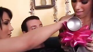 Hot MILF Gabby Platova Fucks Her Way To A Big Facial In The Living Room