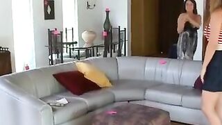 Brooklyn Blue's Inked Body Gets Fucked Hard on Couches - POV