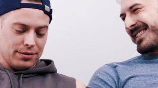 Budding Gay Couple Experimenting with Anal Sex in BDSM Scene