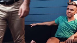 Dominatrix BDSM Training Session with Submissive Slave Girl - Mistress Domina Fucks Student Hardcore