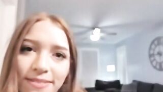 Myra-Moan's Stepbrother Gets A Surprise Blowjob And Fuck From His Stepsister