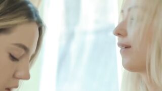 College BFFs Share Intimate Moments in Lesbian Lovemaking