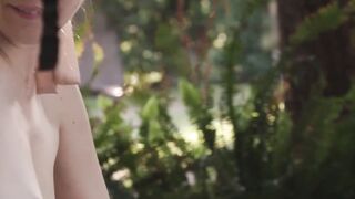 Passion-Filled Outdoor Lesbian Encounter Between Charolette Stockley & Maya Kandricks