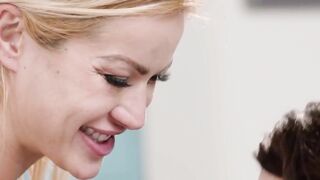 Educator's Secret Affair - Girlsway" or "Sophia-Locke & Gal-Ritchei Fucked by Student in Classroom