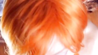 E-girl's Virtual Reality Blowjob Experience