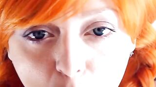 E-girl's Virtual Reality Blowjob Experience