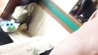 Cross-Dressing Sissies Share A Blowjob And Double Creampie