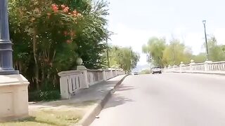 Local Slut Gets A Raw Deal From The Locals In This Hot Threesome