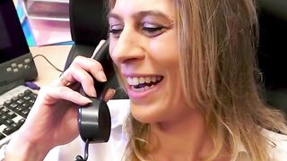 Boss Lady #JENTINA - Business Woman Gets Ass Fucks By Her Secretary In Office