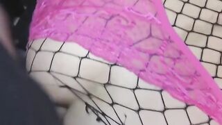 Transgender Julia's Ass to Mouth Anal Fucking - POV Style