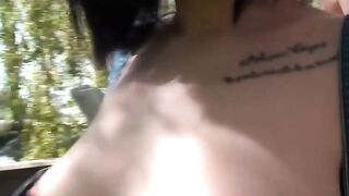 Outdoor Sex Adventures - Raw Dogging With Hot Blonde Babe