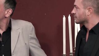 Big Boobs Babe Triple Tease - Sandwich Three Way Orgy