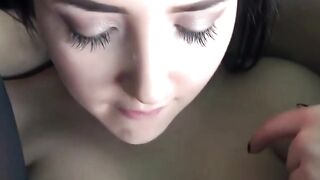 Sensual Blonde Babe in Stockings Fucked Hard by Her Lover's Big Dick