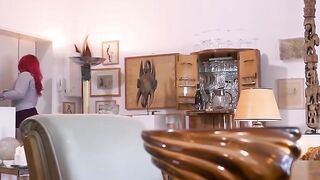 Redhead Cougartown #2 - MILF Sandra Shine & Friends Share Huge Dick