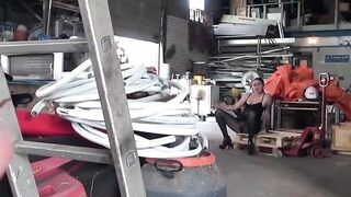 Anal Domination - BDSM Anal Sex With Wifey Victoria Fucks Her Husband's Ass
