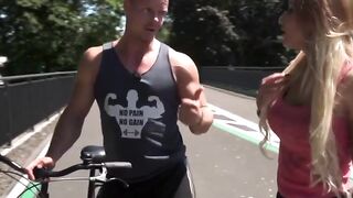 Busty Blonde MILF Lucía del Luxo Fucks Her Personal Trainer Hard