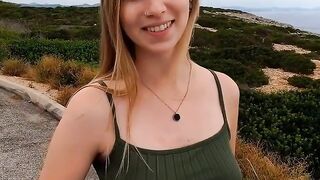 Public Vacation Sex - Hot Blonde Babe Fucked Outdoors By A Hunk