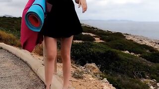 Public Vacation Sex - Hot Blonde Babe Fucked Outdoors By A Hunk