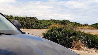 Public Vacation Sex - Hot Blonde Babe Fucked Outdoors By A Hunk