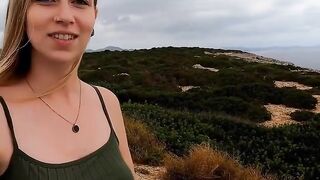 Public Vacation Sex - Hot Blonde Babe Fucked Outdoors By A Hunk