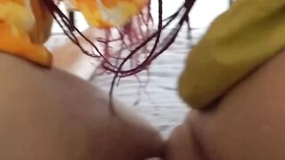 Double-Trouble Threesome! Three Hotties Share One Guy's Big Dick in Hot Orgy