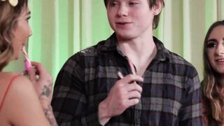 Three's A Charm! Holiday Threesome With MIA KAY & PENELOPE KAY And Special Guest