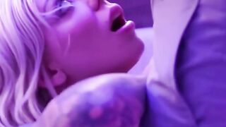 Big-Titty Ink'd Sluts #3 - Blondie Bombshell Gets Fucked Hard By Her Adoring Fan