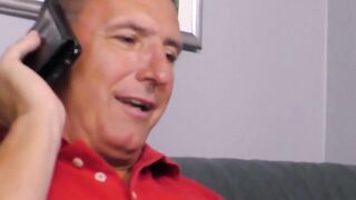 Blondie's Blowjob Adventure - Broke Dick Sucks Her Up For Cash