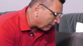 Blondie's Blowjob Adventure - Broke Dick Sucks Her Up For Cash