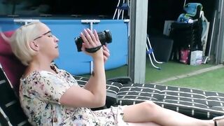 Public Sex Adventures - Hot Blonde Babe Shares Her Passion For Porn