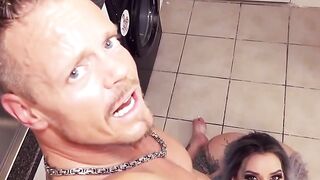 Butt-Pickup Gone Wild! Long Legs Blonde Babe Seduces Tourist For Anal