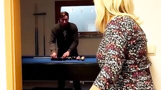 Chubby Milf Gina Valentine Fucks Her Step-Son In The Bathroom - POV