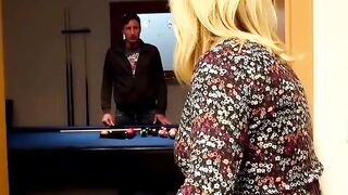 Chubby Milf Gina Valentine Fucks Her Step-Son In The Bathroom - POV