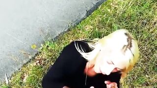 Outdoor Sex Adventure - Ink'd Babe Gets Fucked Outdoors by Hunk