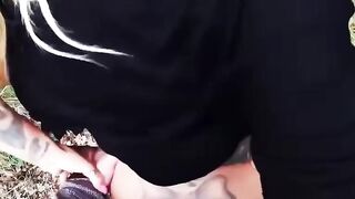 Outdoor Sex Adventure - Ink'd Babe Gets Fucked Outdoors by Hunk