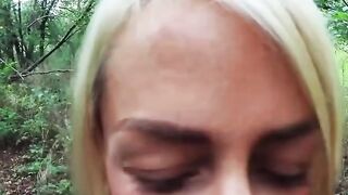 Outdoor Sex Adventure - Ink'd Babe Gets Fucked Outdoors by Hunk
