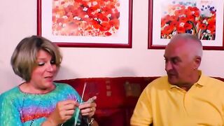 Grandma's Secret Passion - Old Lady Fucked By barely legal Stud