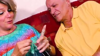 Grandma's Secret Passion - Old Lady Fucked By barely legal Stud
