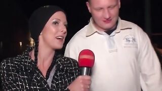 Threesome Frenzy! Sex in Car with Hot Blonde & Brunette Pornstars
